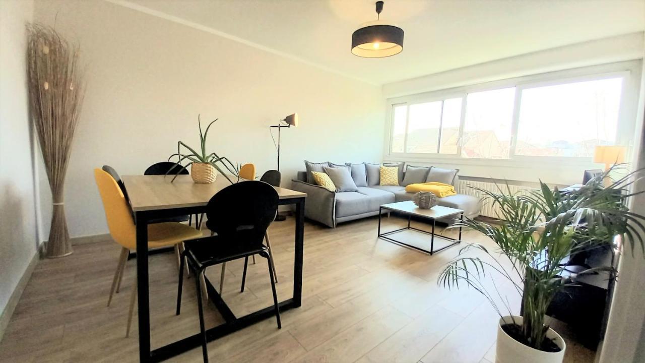 Magnifique Cocon - Metro A Republique - 2 Belles Chambres Avec Dressings - Wifi Gratuit - Netflix - Au Calme Absolu - Lumineux - Jardin Arbore Partage Dans La Residence ビユールバンヌ エクステリア 写真